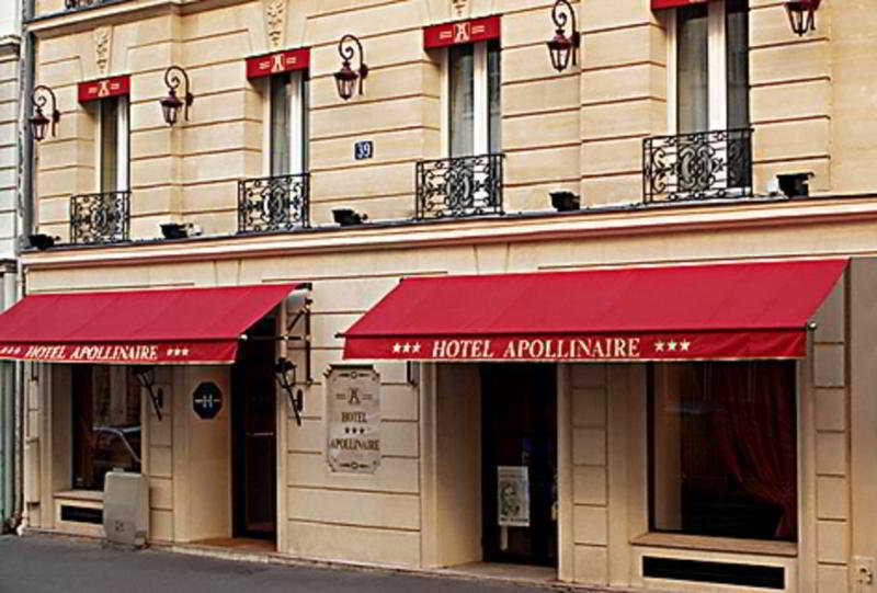 โฮเต็ล อพอลลิแนร์ Hotel ปารีส ภายนอก รูปภาพ